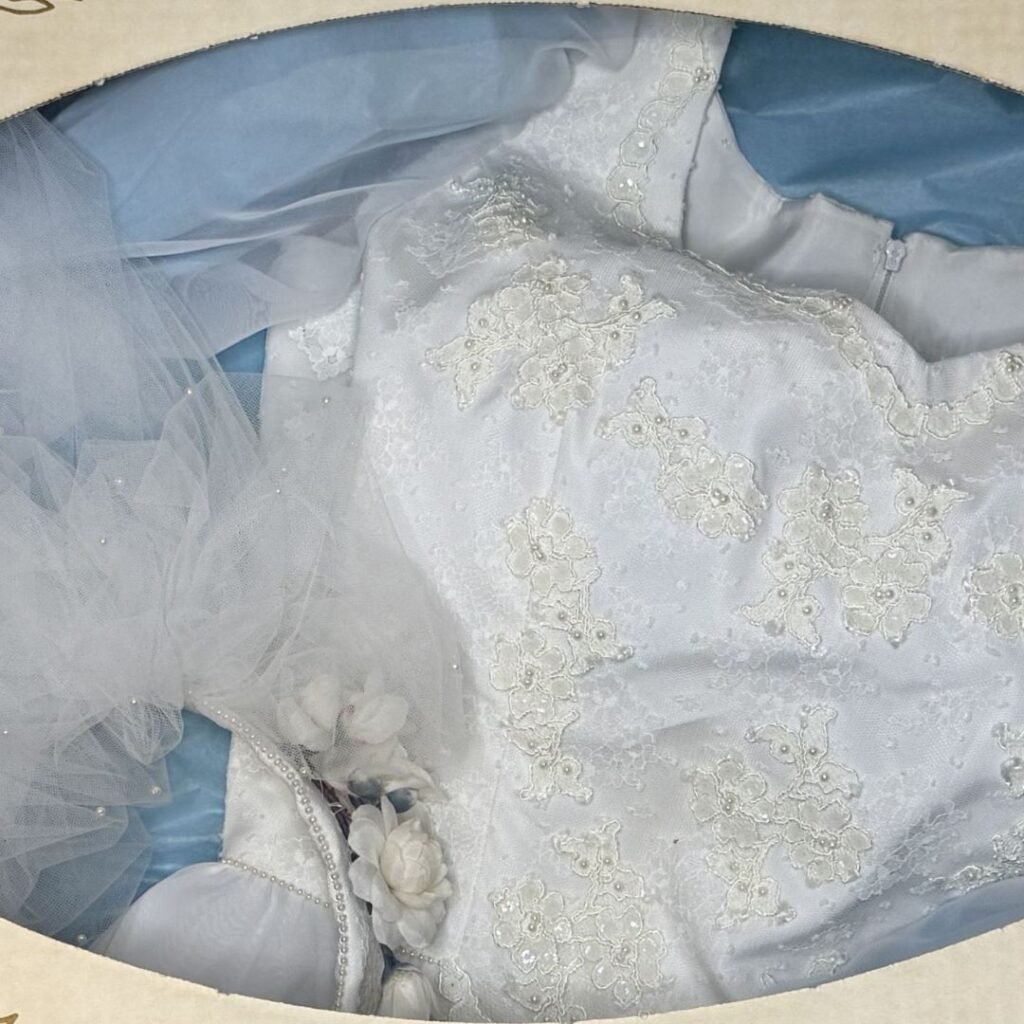 preserved vintage wedding dress