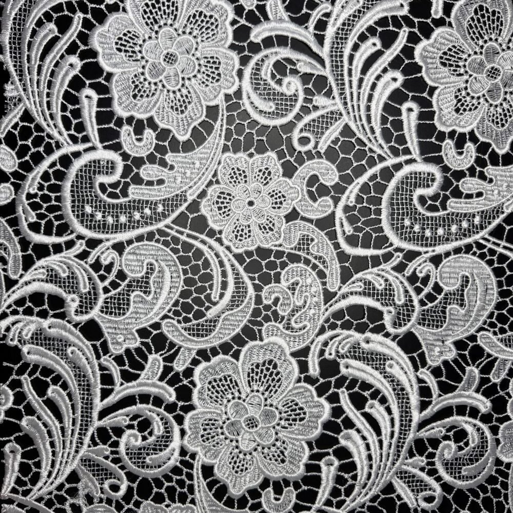 detail of wedding dress lace that can offer possibiliities for keepsakes